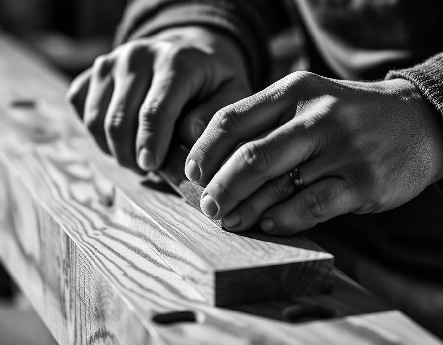 Craftsman at work