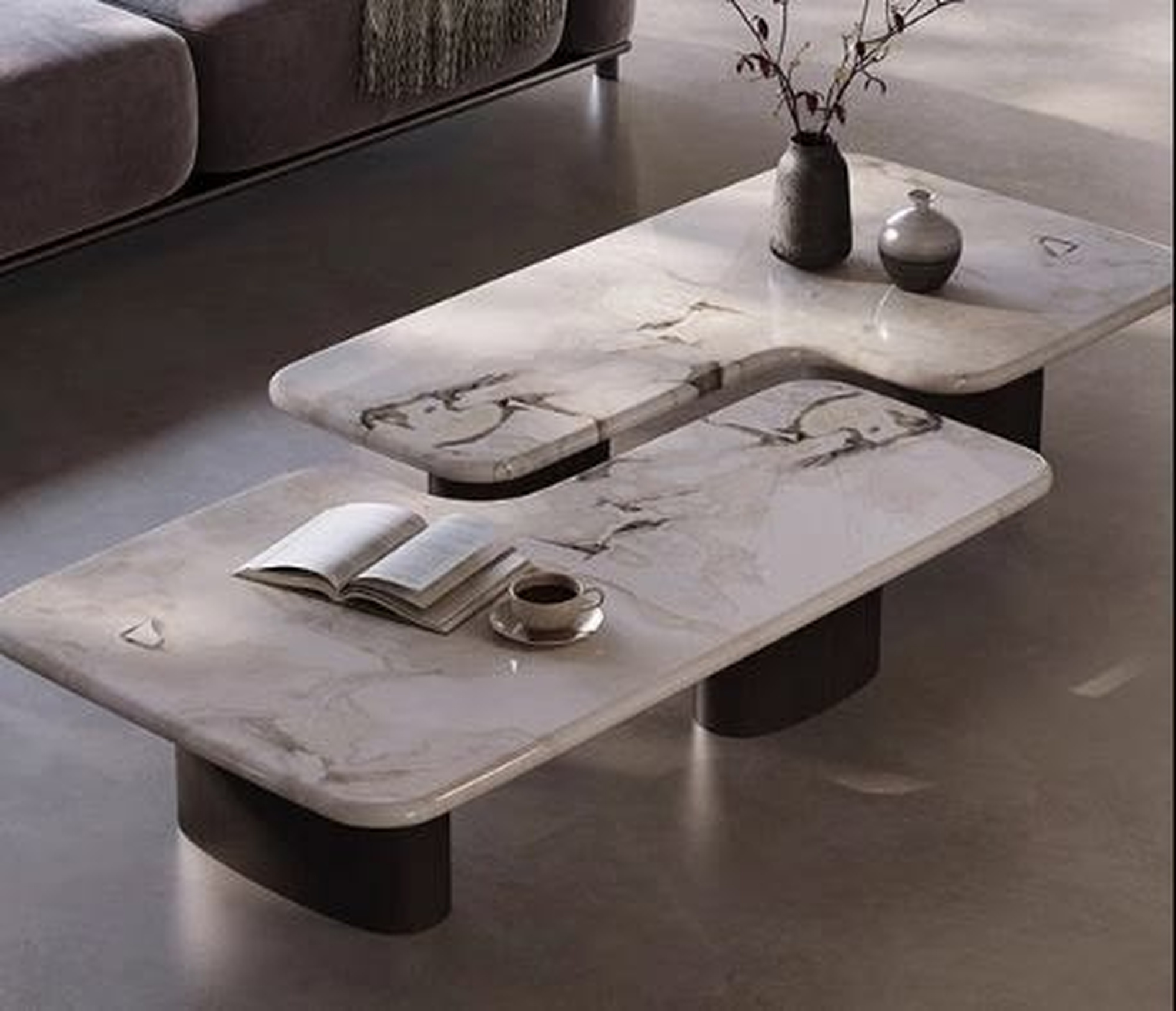 Korta center table — view one